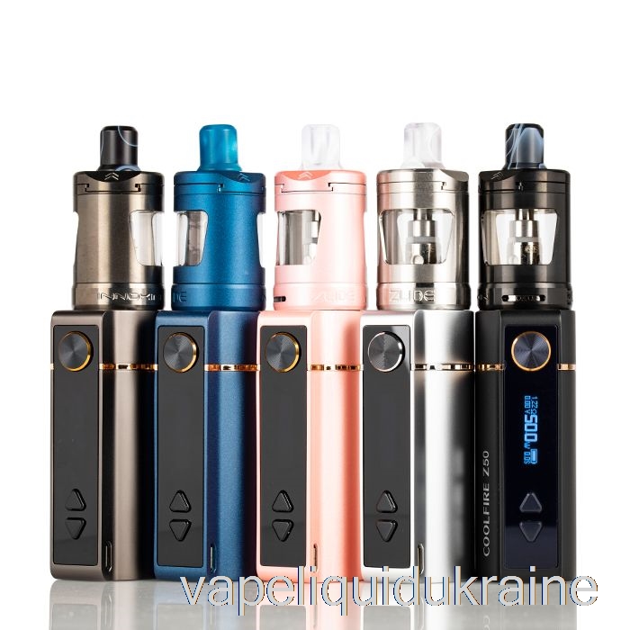 Vape Liquid Ukraine Innokin CoolFire Z50 Zlide 50W Starter Kit Champagne Gold